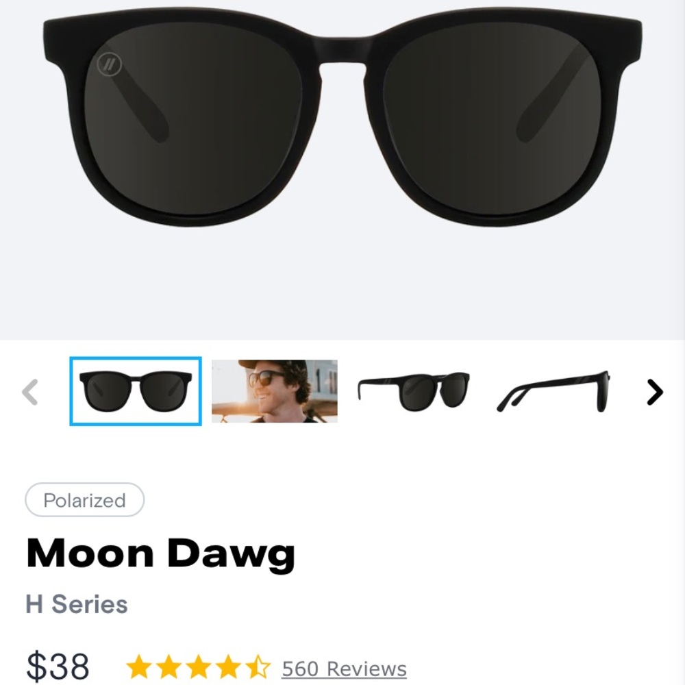 Blenders Moon Dawg sunglasses NIB